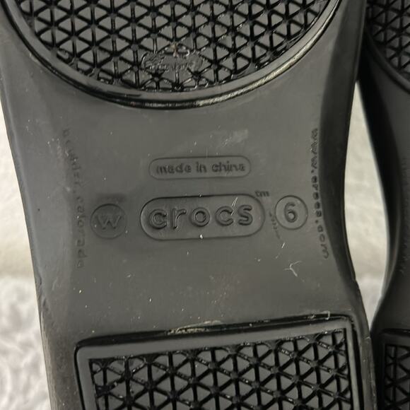CROCS leather clogs black - Picture 10 of 10